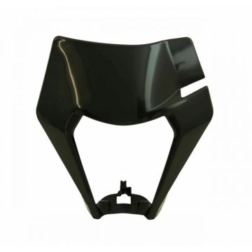 Lampenmaske Schwarz KTM EXC XC-W TPI 125 250 300 350 450 500 2020-