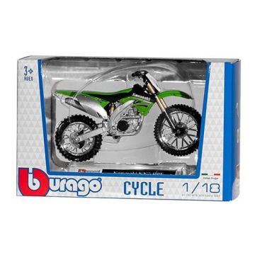 Miniatur 1:18 Kawasaki KXF 450 250 Kinder Spielzeug Motorrad