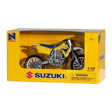 Miniatur 1:18 Suzuki RMZ 450  Kinder Spielzeug Motorrad