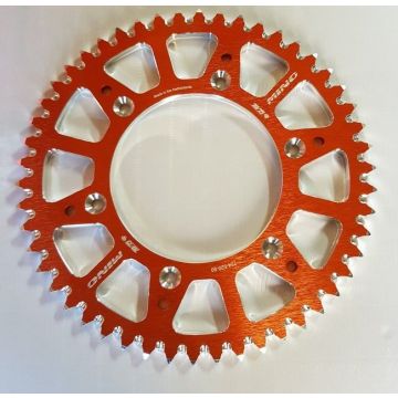 Mino Aluminium Kettenrad Orange 51 Zähne