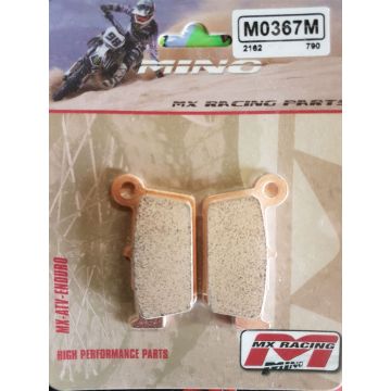 Mino Bremsbeläge hinten Kawasaki KX, KXF / Suzuki RMZ / Yamaha YZ, YZF, WRF 125, 250, 450