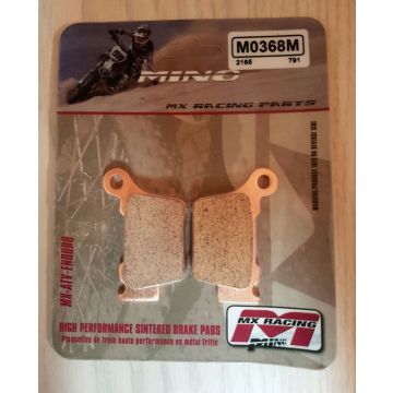 Mino Bremsbeläge hinten KTM SX, SXF 125, 250, 350, 450, 525, 505 2003- / EXC 2004-