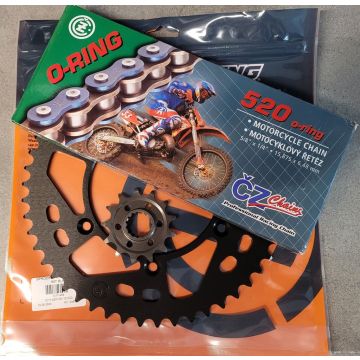 Moose Racing O-Ring Stahl Kettenkit KTM, Husqvarna, GasGas