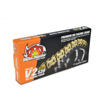 Moto-Master V2 Kette 520 120 Glieder Gold