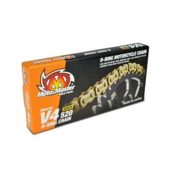 Moto-Master V4 O-Ring Kette 520 120 Glieder Gold