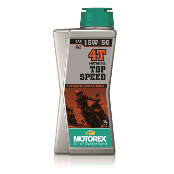 Motorex Top Speed 15W50 Motoröl Teilsynthetisch 1 Liter
