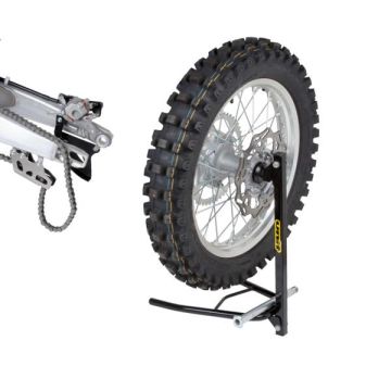 Motorrad Rad Ständer Schwarz