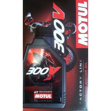 Motul 300V 15W50 Factory Line Road Racing 1L