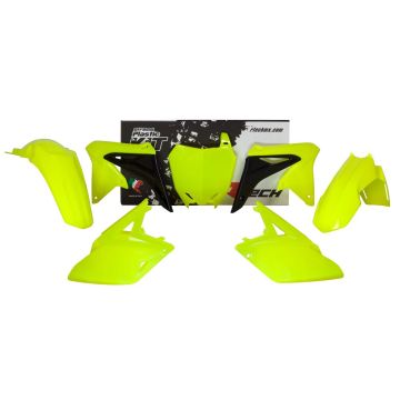 Racetech Plastik Kit Neongelb Suzuki RMZ 450 2008-2017