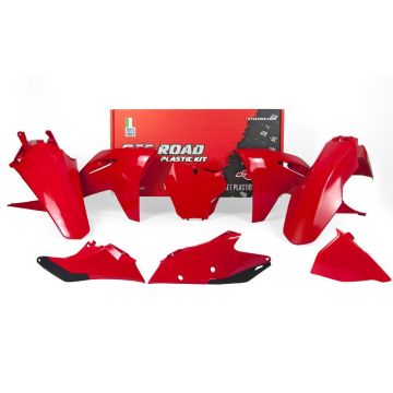 Racetech Plastik Kit Rot für GasGas MC, MC-F 125, 150, 250, 350, 450 2021-2023