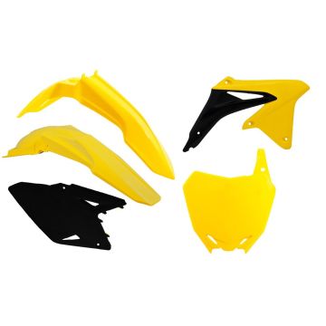 Racetech Plastik Kit Schwarz Gelb 2017 Suzuki RMZ 450 2008-2017