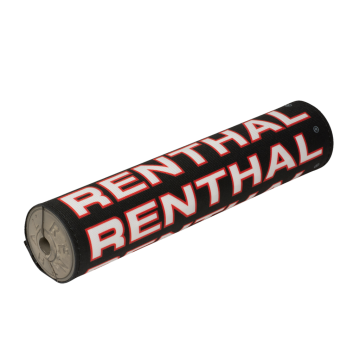 Renthal Lenkerpolster Rund Grau Rot Schwarz