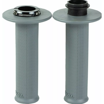 Renthal Lock On Griffe Full Diamond Medium Grau