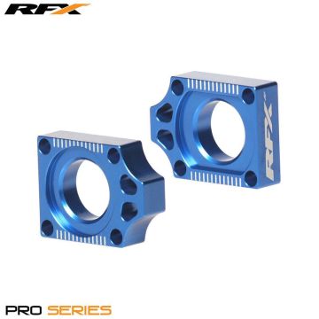 RFX Achsblöcke Blau Yamaha YZF 250/450 2010-2013 / YZ 125, 250 2009-