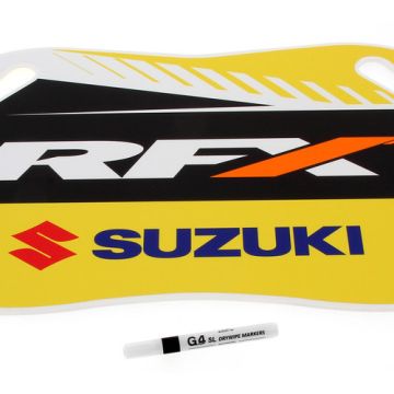RFX Racing Pitboard Suzuki Gelb