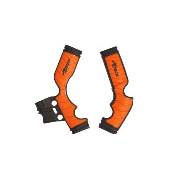 RTech Grip Rahmenschützer Schwarz Orange KTM SX 65 2016-2023