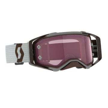 Scott Prospect Brille Amplifier Grau Braun - Rosa Glas