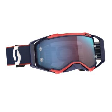 Scott Prospect Brille Retro Blau Rot