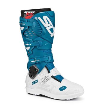 Sidi Crossfire 3 SRS Stiefel Weiß Petrol 43 - Sonderangebot !