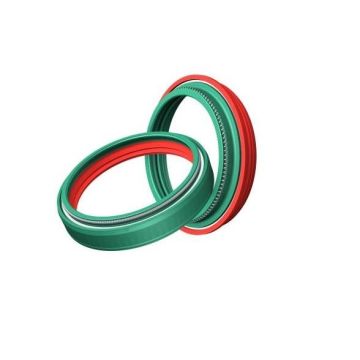 SKF Dual Compound Gabelsimmerring + Staubkappe Showa 49mm Gabel