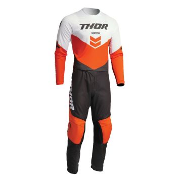 Thor Sector Chevron Combo - (Shirt + Hose) Orange Weiß