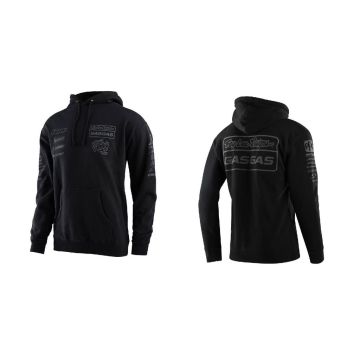 TLD Troy Lee Designs GasGas Team Hoody Pullover Schwarz