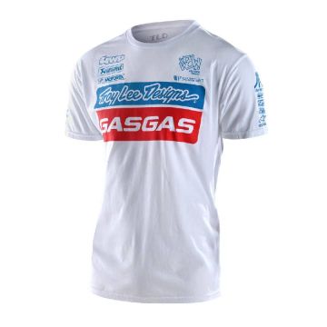 TLD Troy Lee Designs GasGas Team T-Shirt Weiß