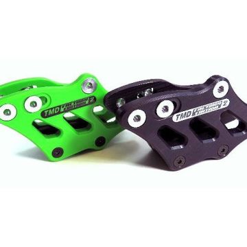 TMD Teflon Kettenführung Enduro Schwarz Kawasaki KXF 450 2019- / KXF 250 2020-