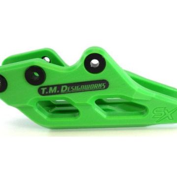 TMD Teflon Kettenführung SX Grün Kawasaki KXF 450 2009-2018 / KXF 250 2009-2019