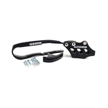 TMD Teflon Schwingenschleifer/Kettenführung Set Schwarz Kawasaki KXF 450 2024- / 250 2025-