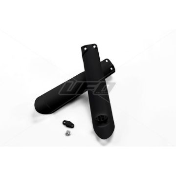 UFO Gabelschützer Schwarz KTM SX, SXF 125, 250, 350, 450 2015-2022 / EXC 2016-2023
