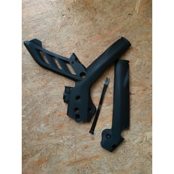 UFO KTM Rahmenschützer Schwarz SX/SXF 2011-2015, EXC 2012-2016