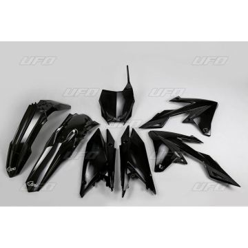 UFO Plastik Kit Schwarz Suzuki RMZ 450 2018-