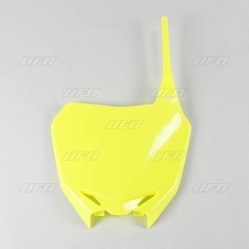 UFO Startnummerntafel Gelb Suzuki RMZ 450 2008-2017 / 250 2010-2018