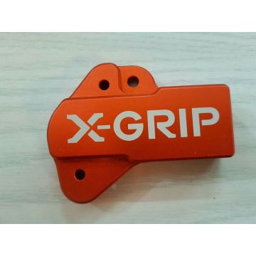 X-Grip Aluminium Schutz Orange für Einspritzung KTM TPI 250, 300 Husqvarna TE 2018-