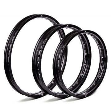 X-Grip Felgenring Schwarz Universal passend 18" / 19" / 21"