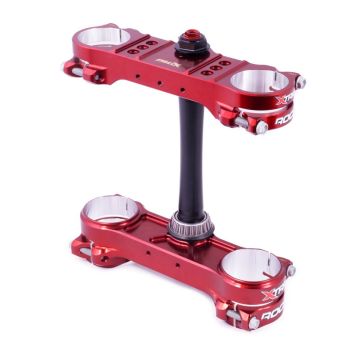 Xtrig ROCS Pro Gabelbrücke KTM Husqvarna GasGas offset 22-24 Braun