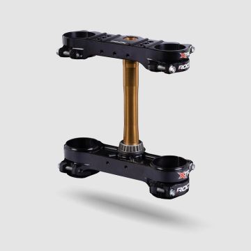 Xtrig ROCS Tech Gabelbrücke Schwarz KTM SX SXF 125, 250, 300, 350, 450 2023-