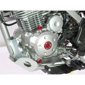 ZETA Inspektionsöffnungs-Schrauben Rot Honda CRF 250 2004-2009 / 250X 2004-2017